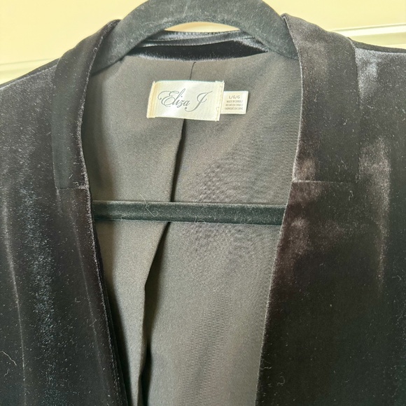 Eliza J Velvet Jacket / Blazer - Large - Picture 12 of 15